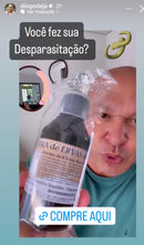 TINTURAS PARA DESPARASITAÇÃO