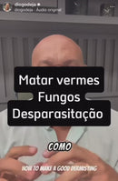 TINTURAS PARA DESPARASITAÇÃO